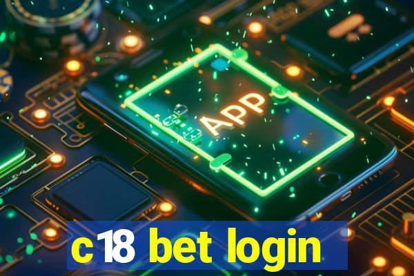 c18 bet login